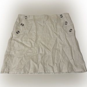 Tahari Linen Skort NWOT